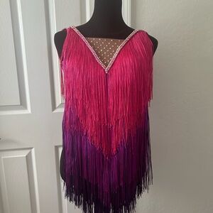 Latin ballroom dress.